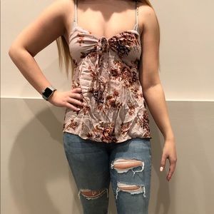 American eagle floral tank size extra small 💕